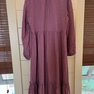 Listicle Purple Flowy Maxi Dress